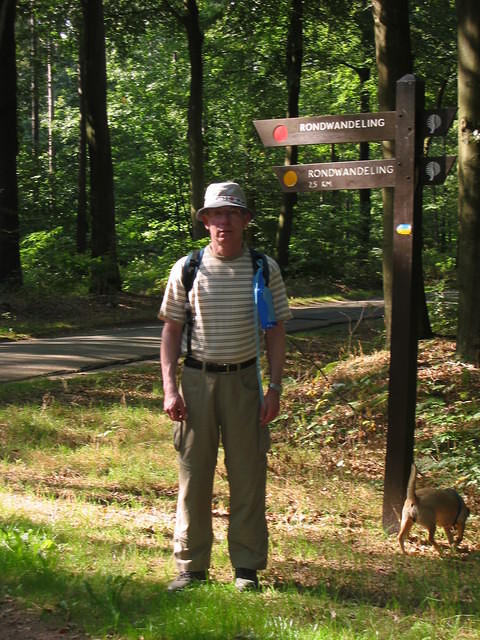 en dan een wandeling door de Exloose bossen